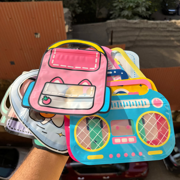 3D Bag Sealable Pouch (10pc) Small