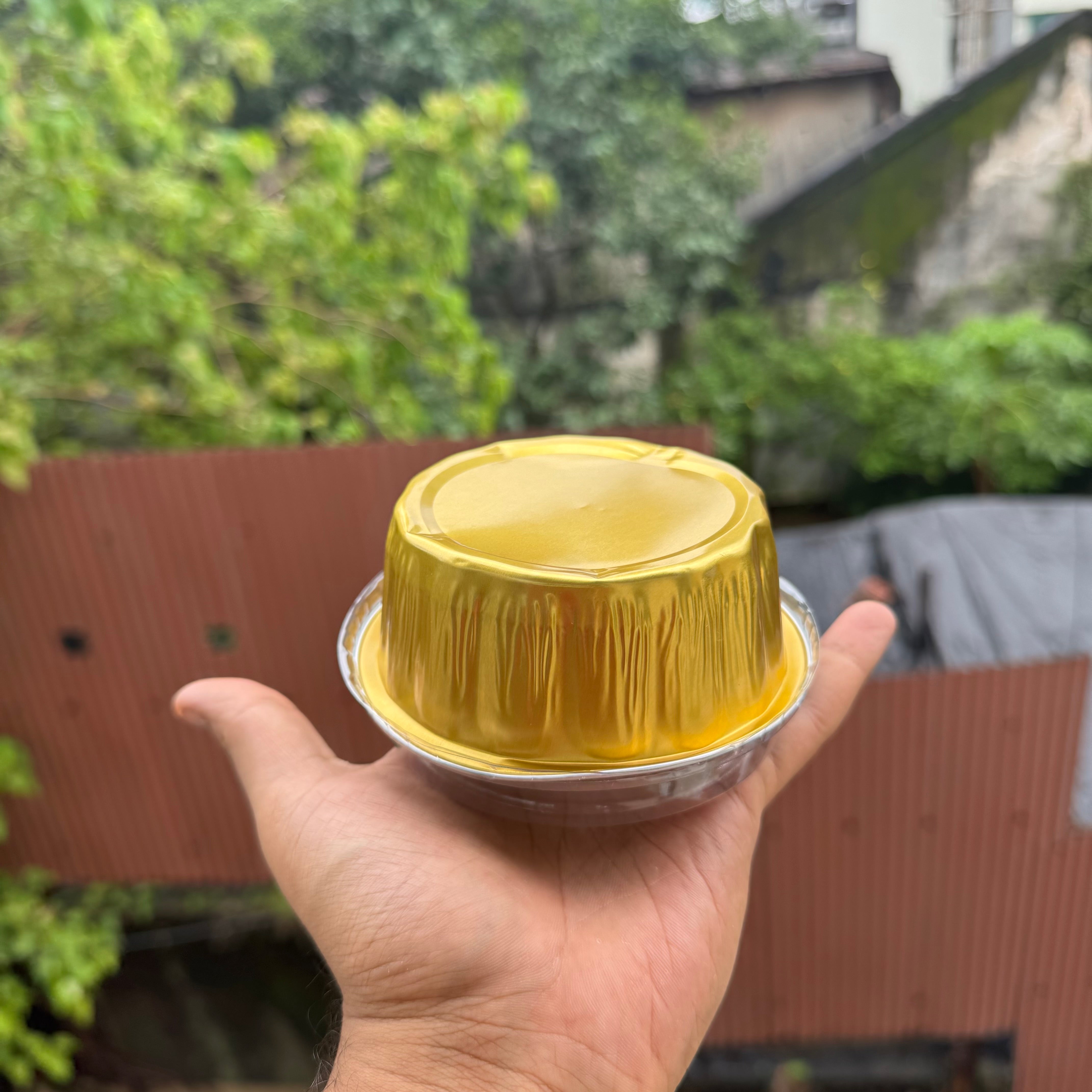 Round Foil Bakeable Container Small (10pc)