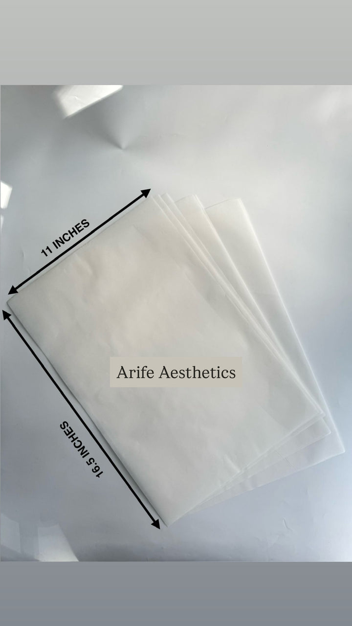 11x16.5inch Rectangle Precut Greasing Paper (100-120pcs)