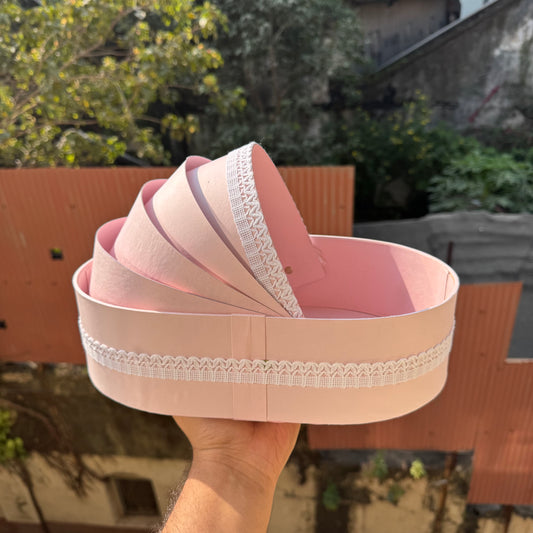 Baby Girl Cradle Hamper Basket