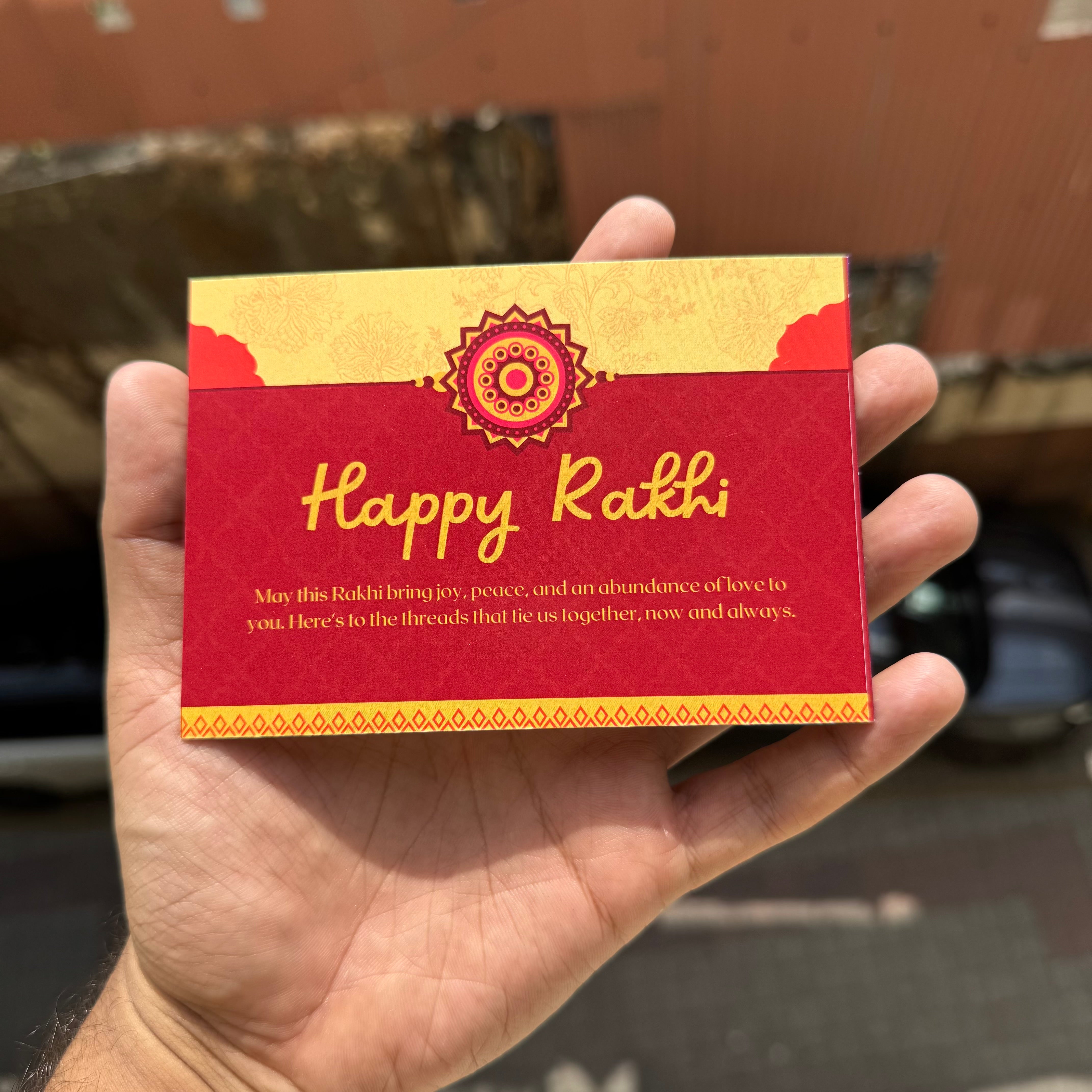 Rakhi Cards - Big Card