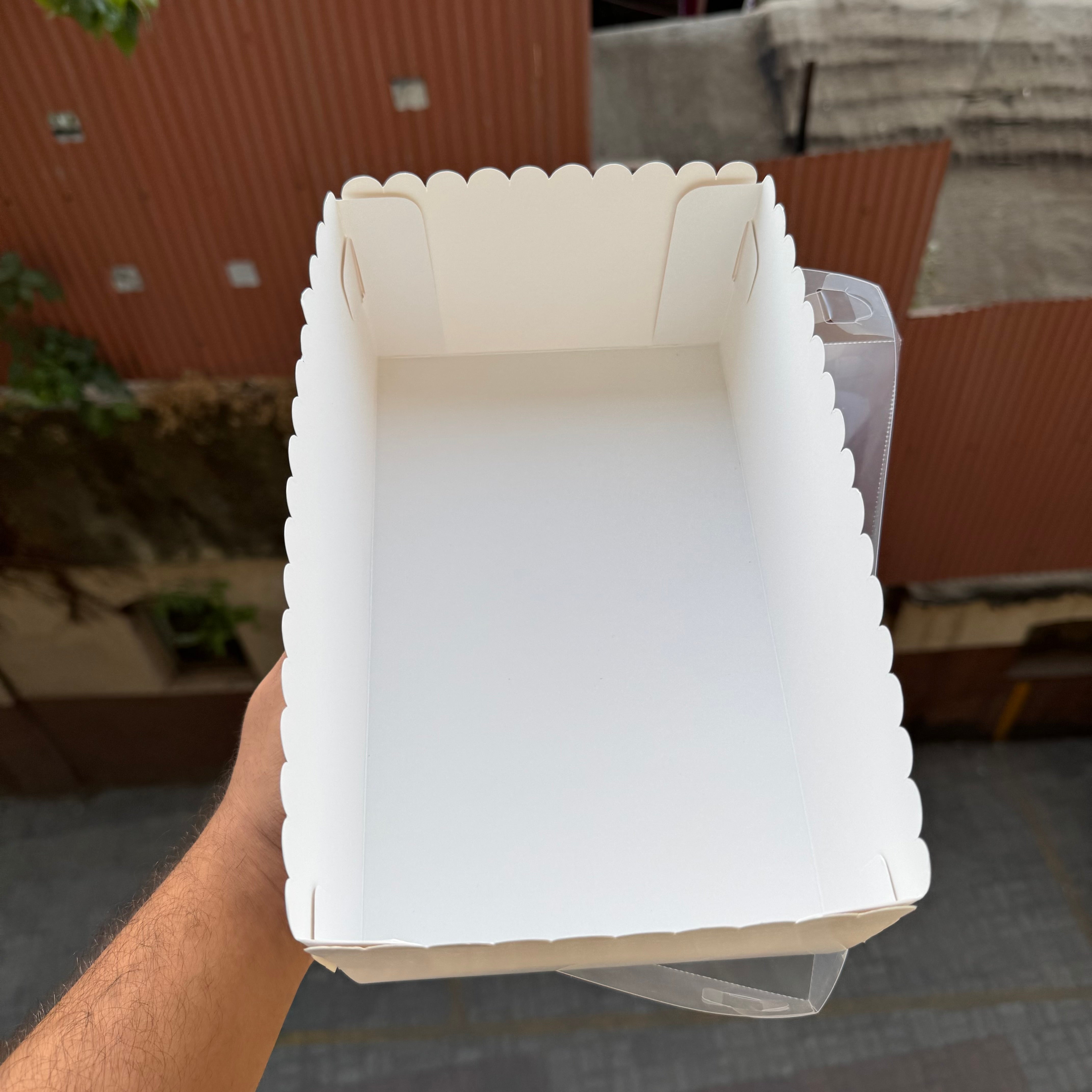 Rectangle Hamper Box Frill