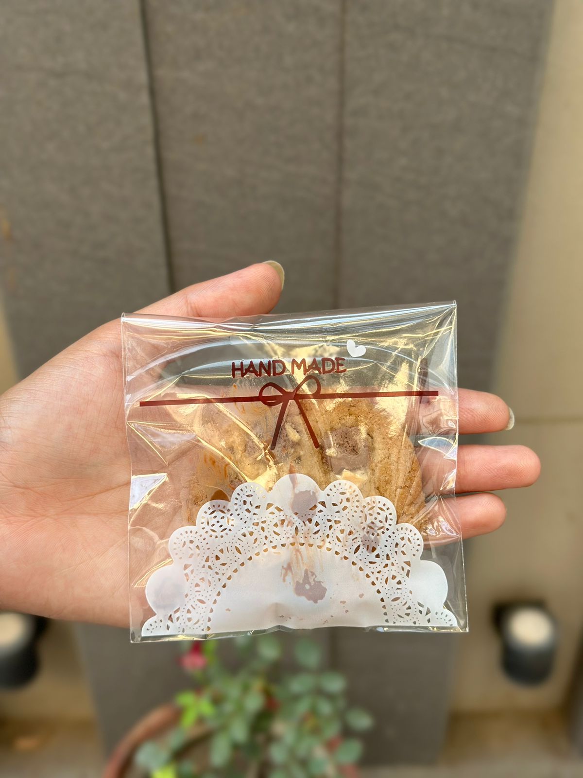 Transparent Cookie Pouch 100 pcs