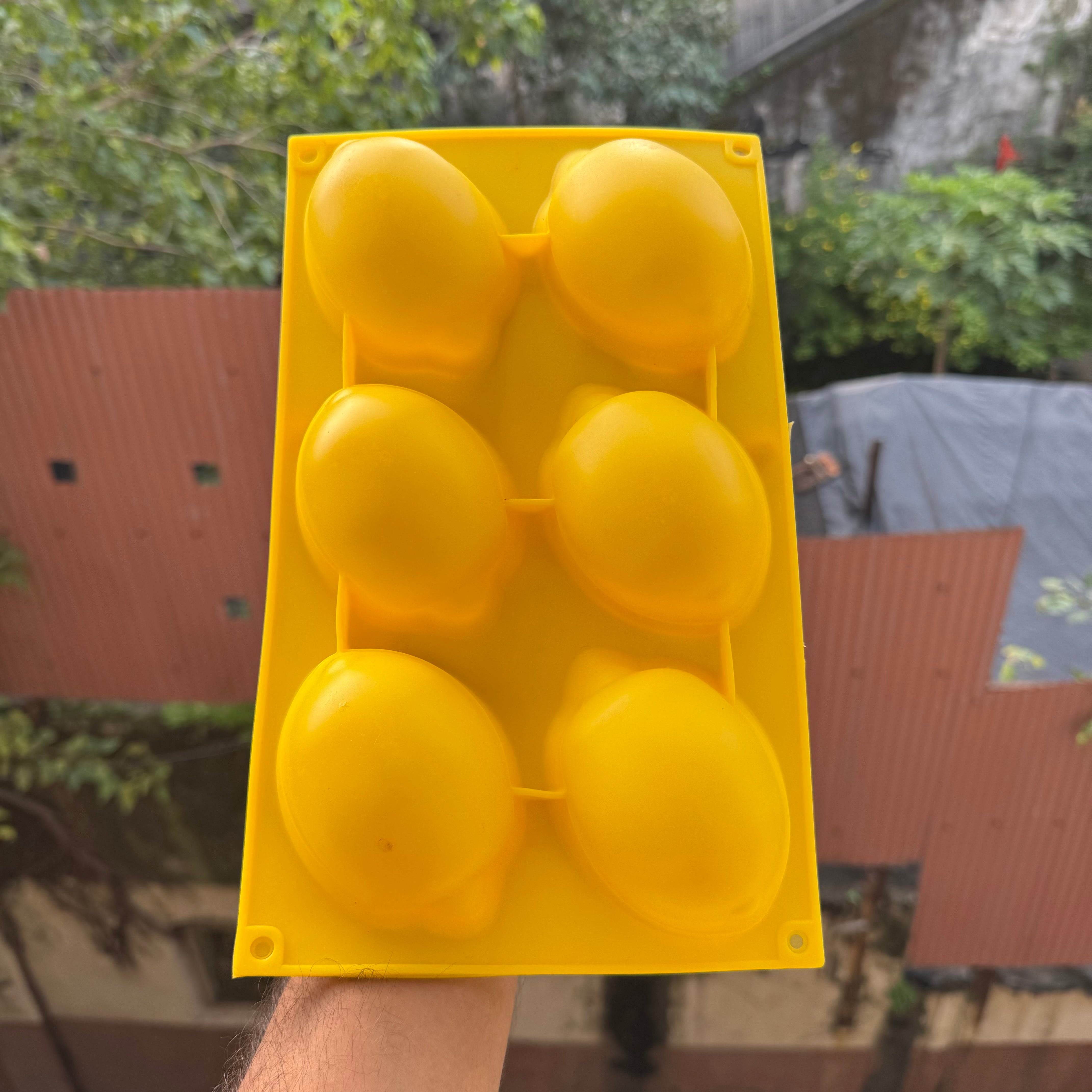 Hyper realistic Fruit Silicon Mould | Lemon | 1pc (6 Cavities)