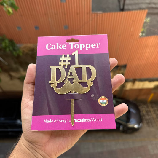 Father’s Day 4” Topper