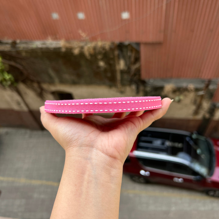 Korean Stitch Ribbon Roll Pink