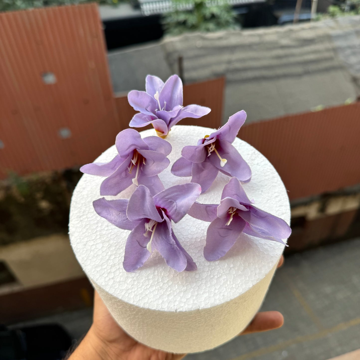 Lily Purple - Artificial Flower - 10pcs