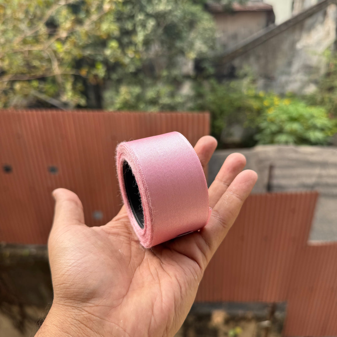 Pink Thick Satin Ribbon