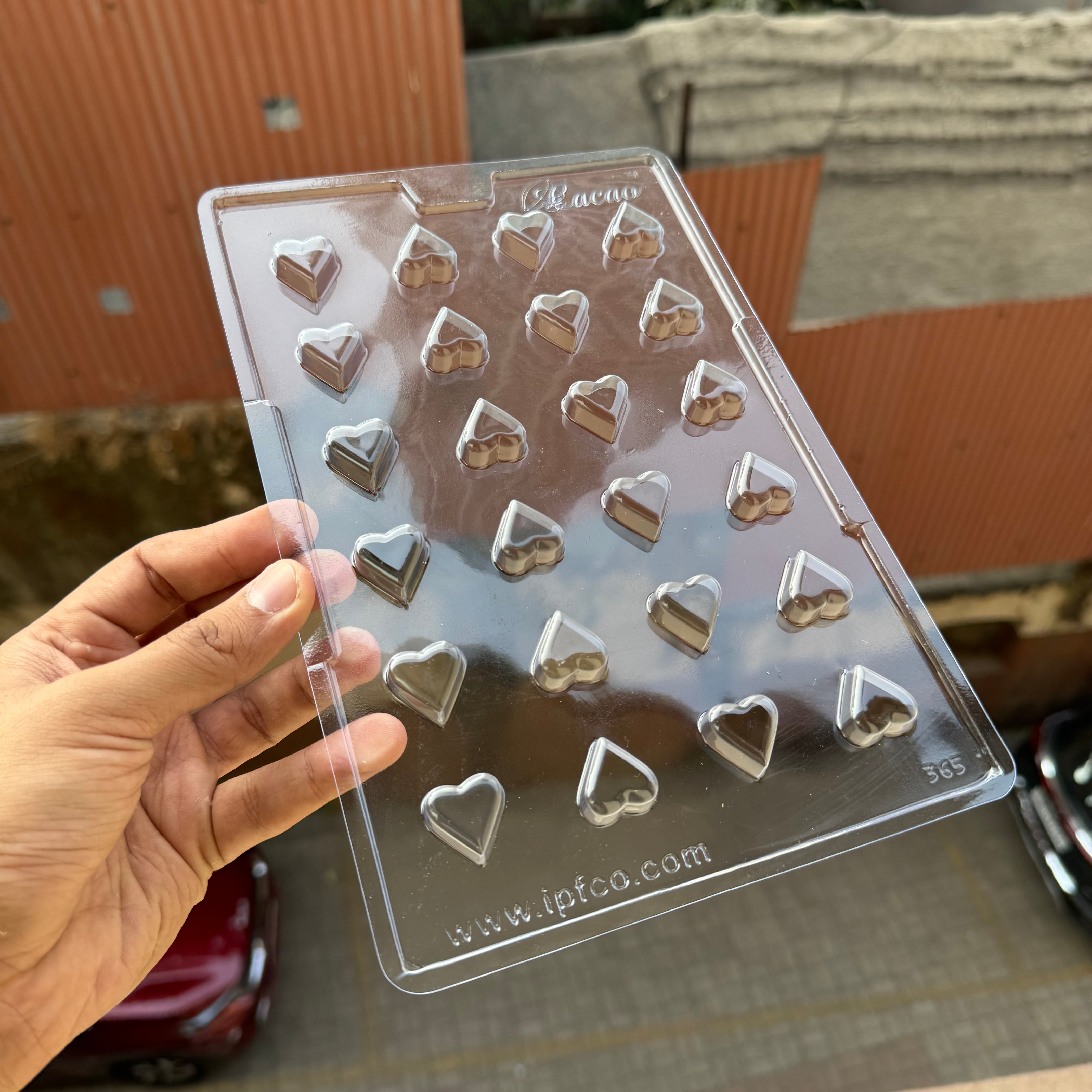 Mini Heart Chocolate PVC Mould