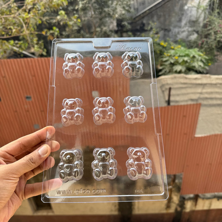 Valentine PVC Chocolate Mould Teddy