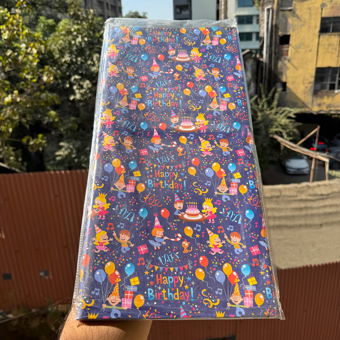 Happy Birthday Wrapping Paper (25 pc)