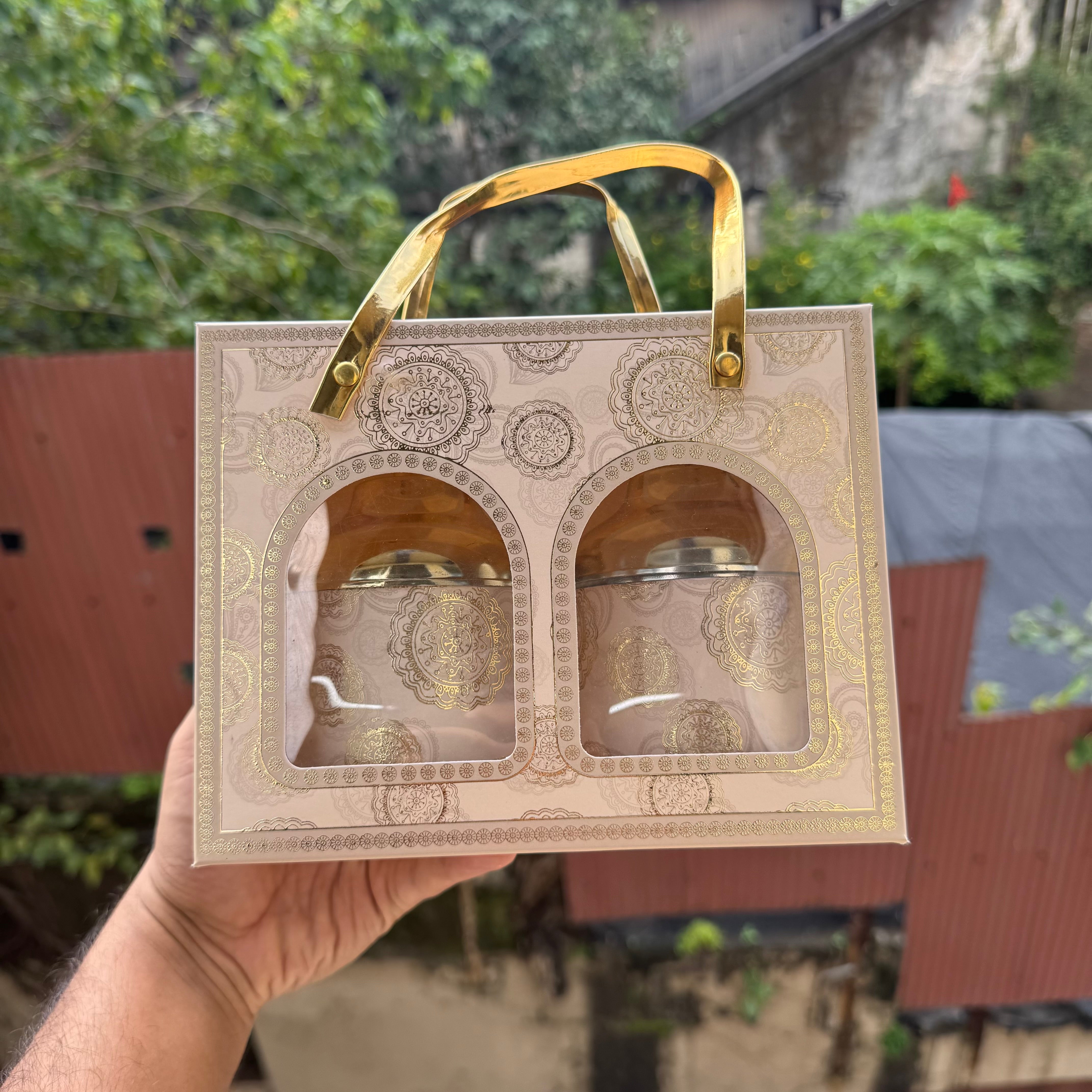 Ivory Heritage Twin-Jar Festive Box