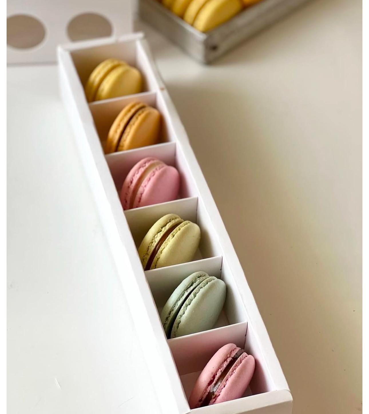 6 Mini Cupcake / Macaroon Box (10pc)