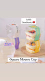 Square Mousse Cup (10pcs)