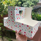 Heart Handle Hamper Box