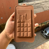 Cadbury Dripping Chocolate Bar Silicon Mould