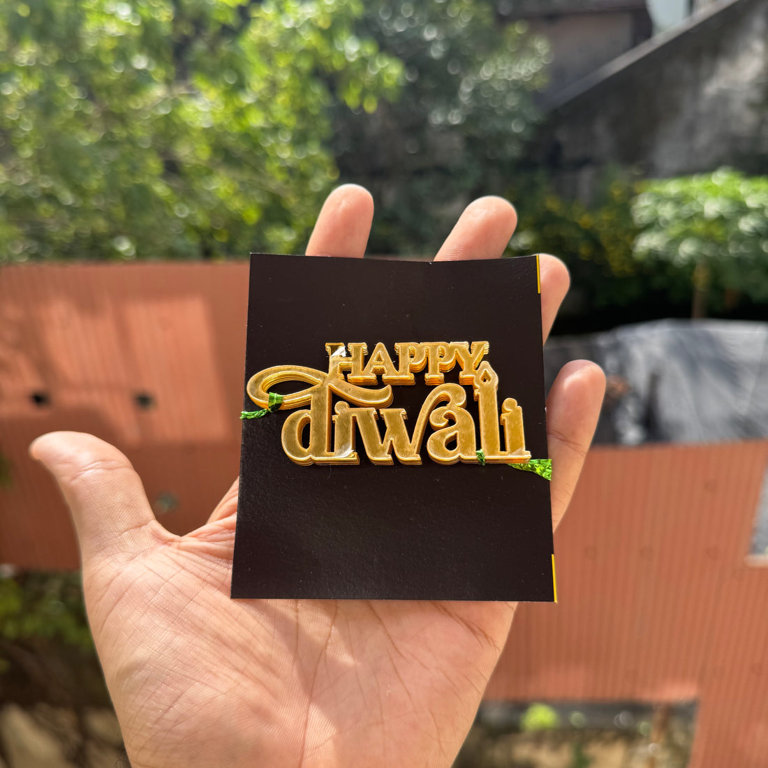 3inch Diwali Acrylic Charm (5pc)