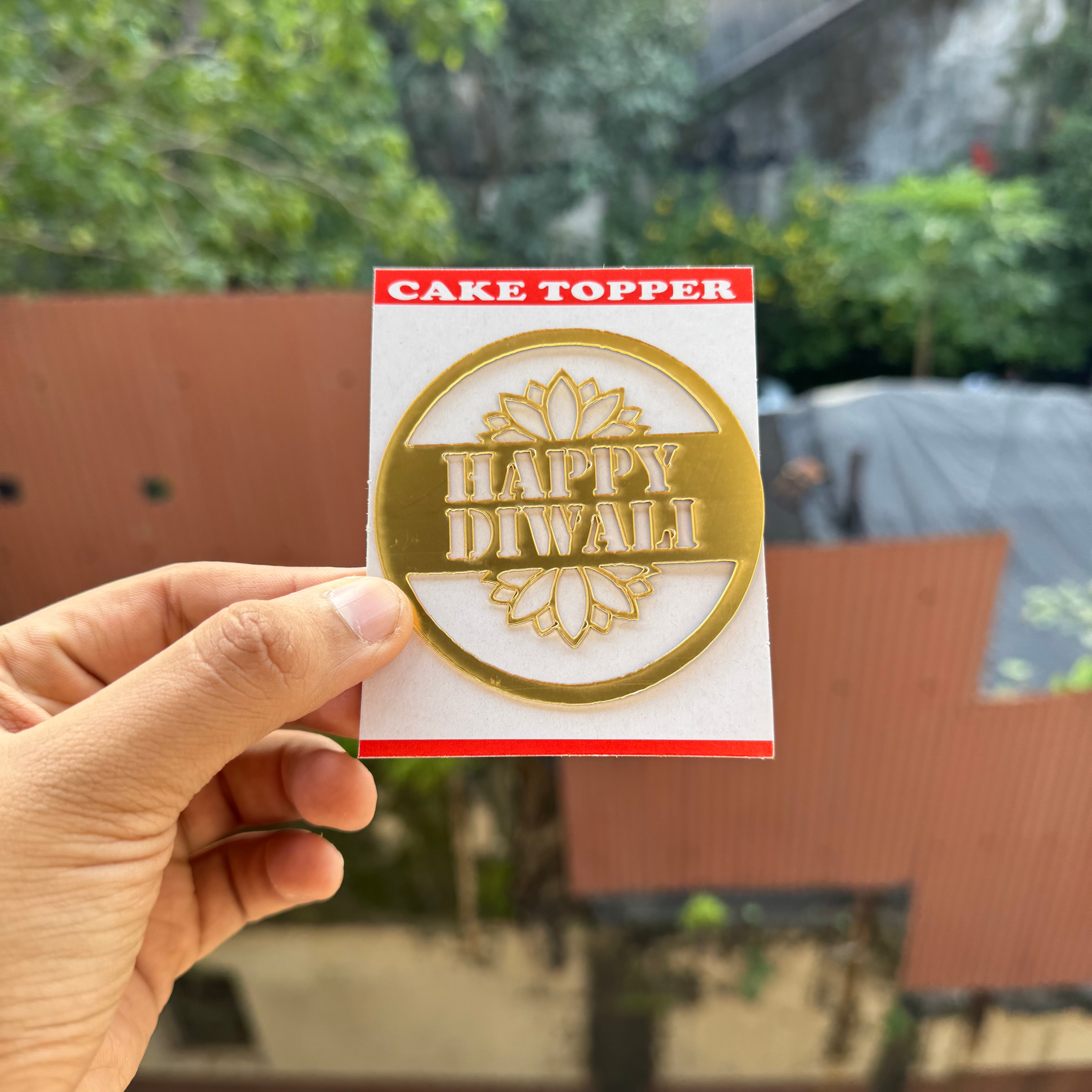 Diwali Acrylic Charm (10pc)