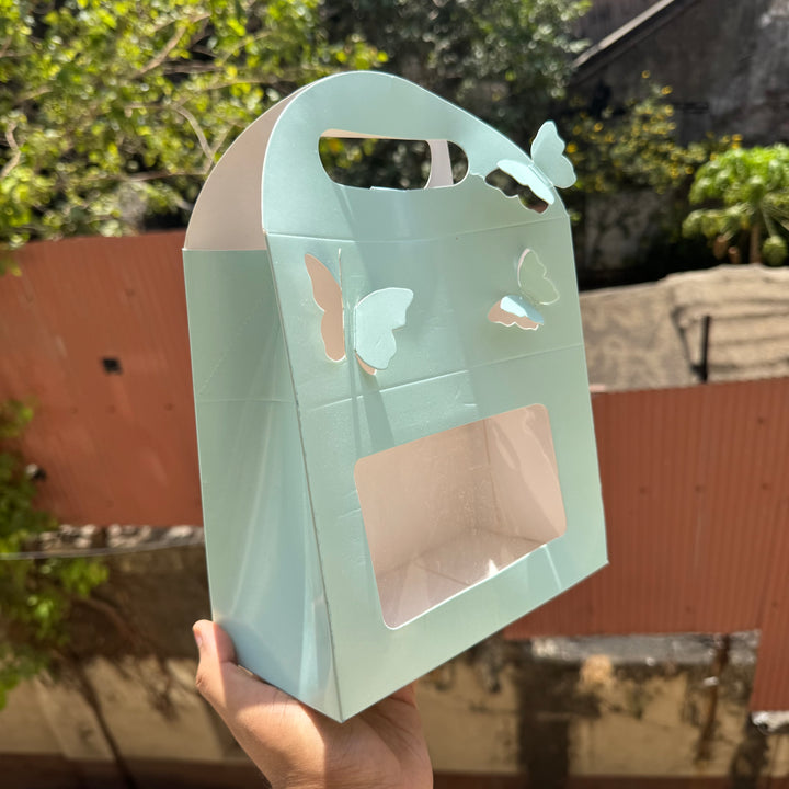 Butterfly Hamper Bag - Mint Green (5pc)