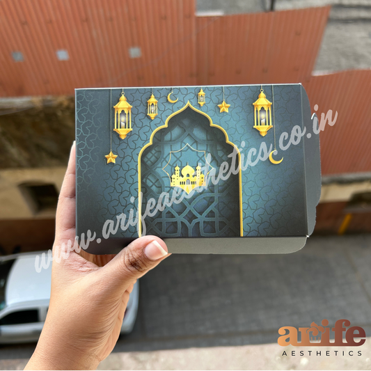 6 Cavity Eid / Ramadan Mithai & Dates Box