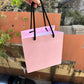 Fancy Gift Bag Pink (10pc) 6x4x6inch