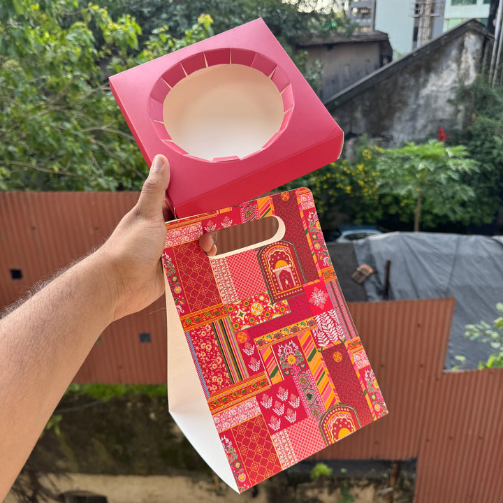 Festive Dream Tin Holder Premium Quality 1pc