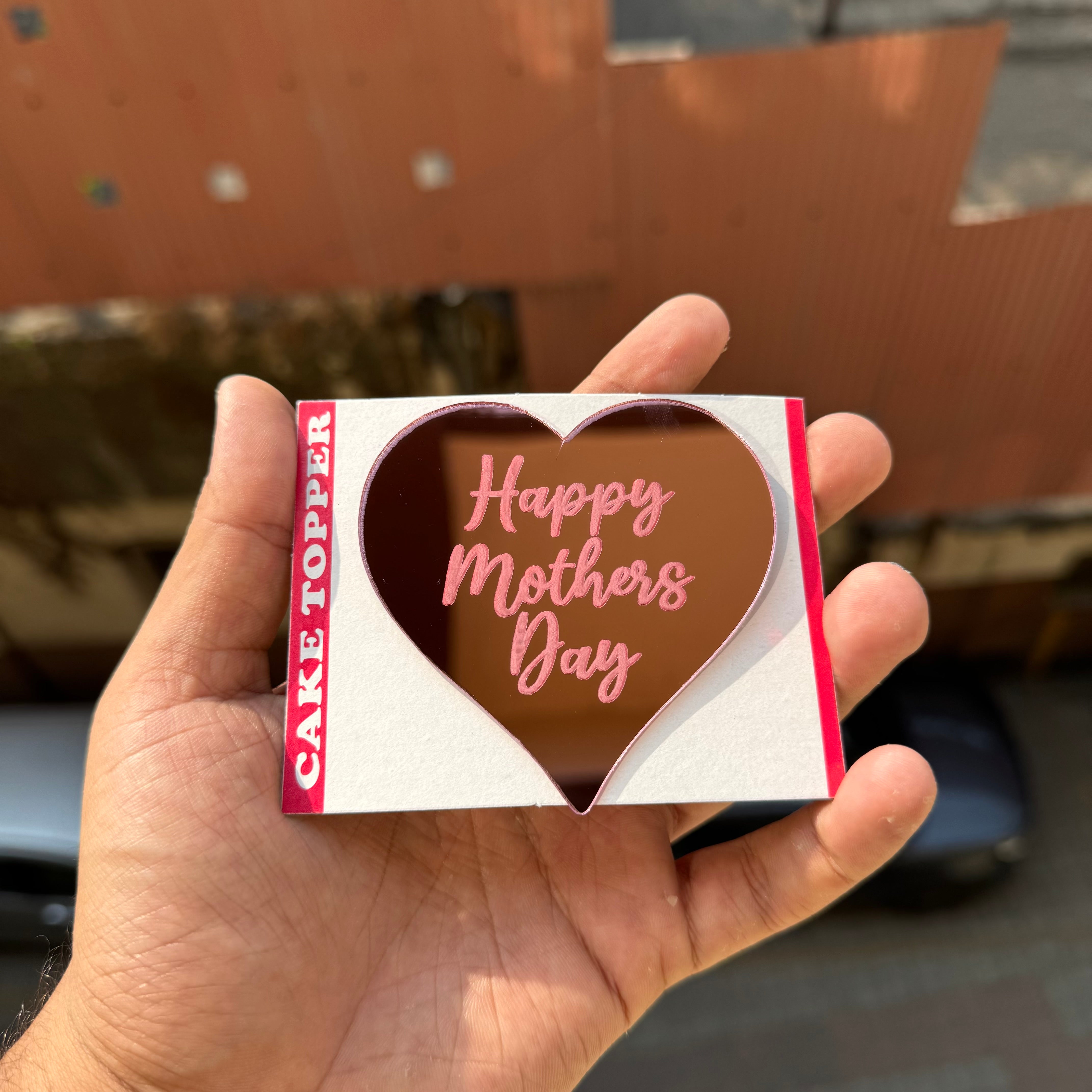 Mother’s Day Acrylic Topper / Tag (10pc)