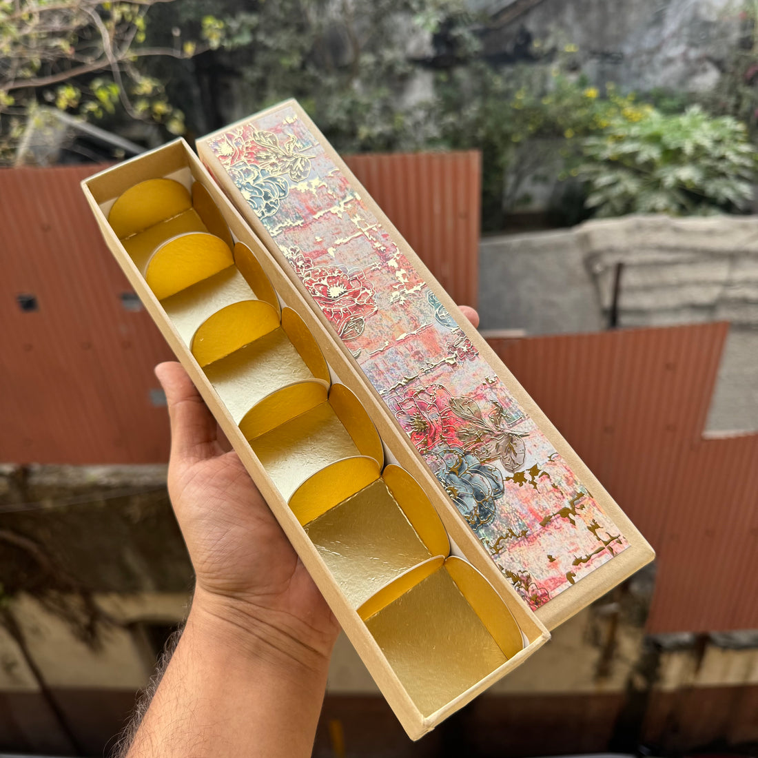 Foiled Premium Rigid Chocolate / Baklava / Truffle / Mithai Box