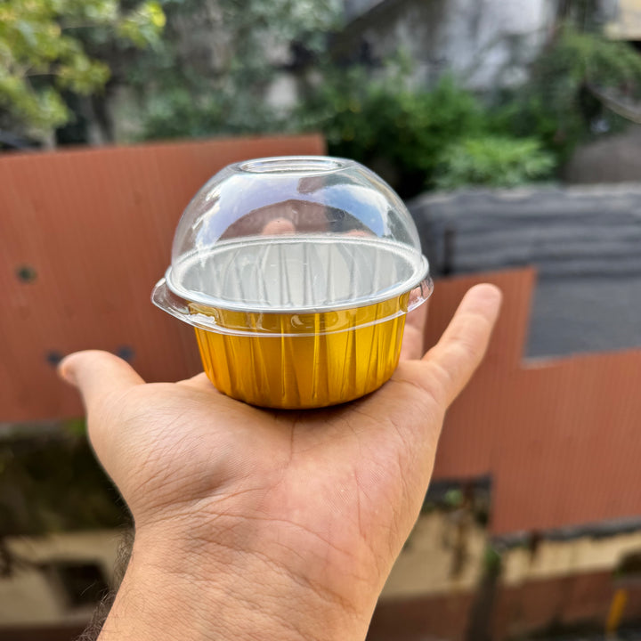 Round Foiled Bakeable Cup (10pc)