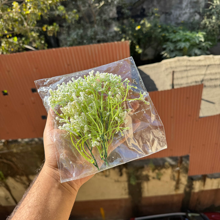Faux Baby Breath - for packaging , decoration purpose 1 packet