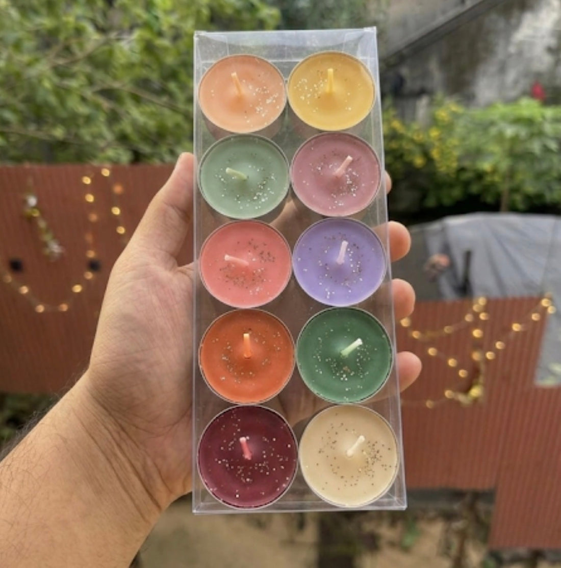 10 Pcs Tealight Pvc Box (10pc)