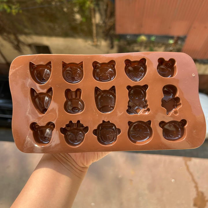 Kawaii Animal Faces Cute Silicon Mould