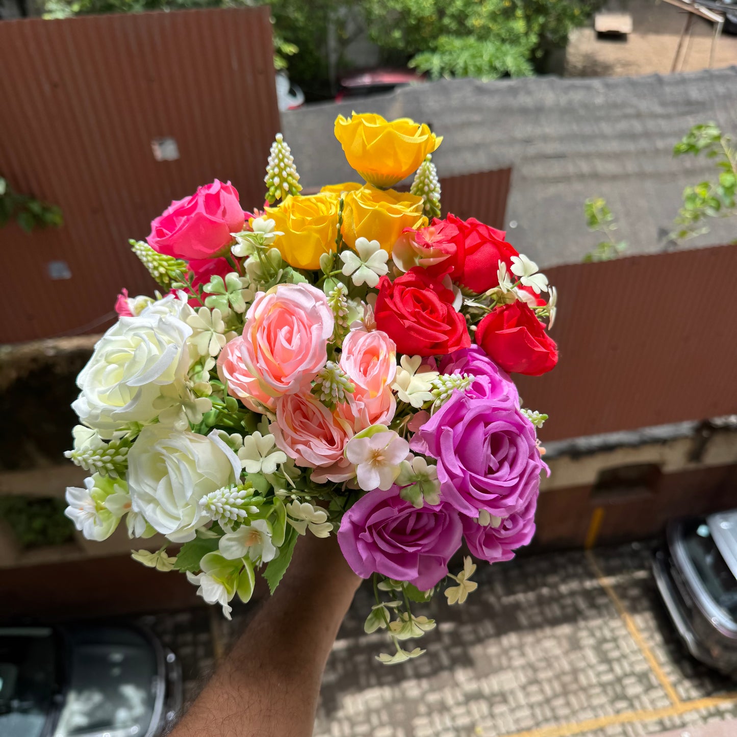 Rose Flower Bunch