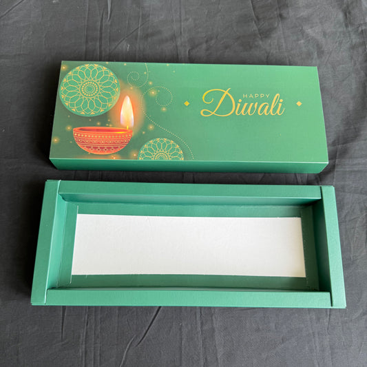 Diwali Foiled 12 Cavity Slider Box (10pc)