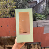 Trending Cone Cake Box Mint Green