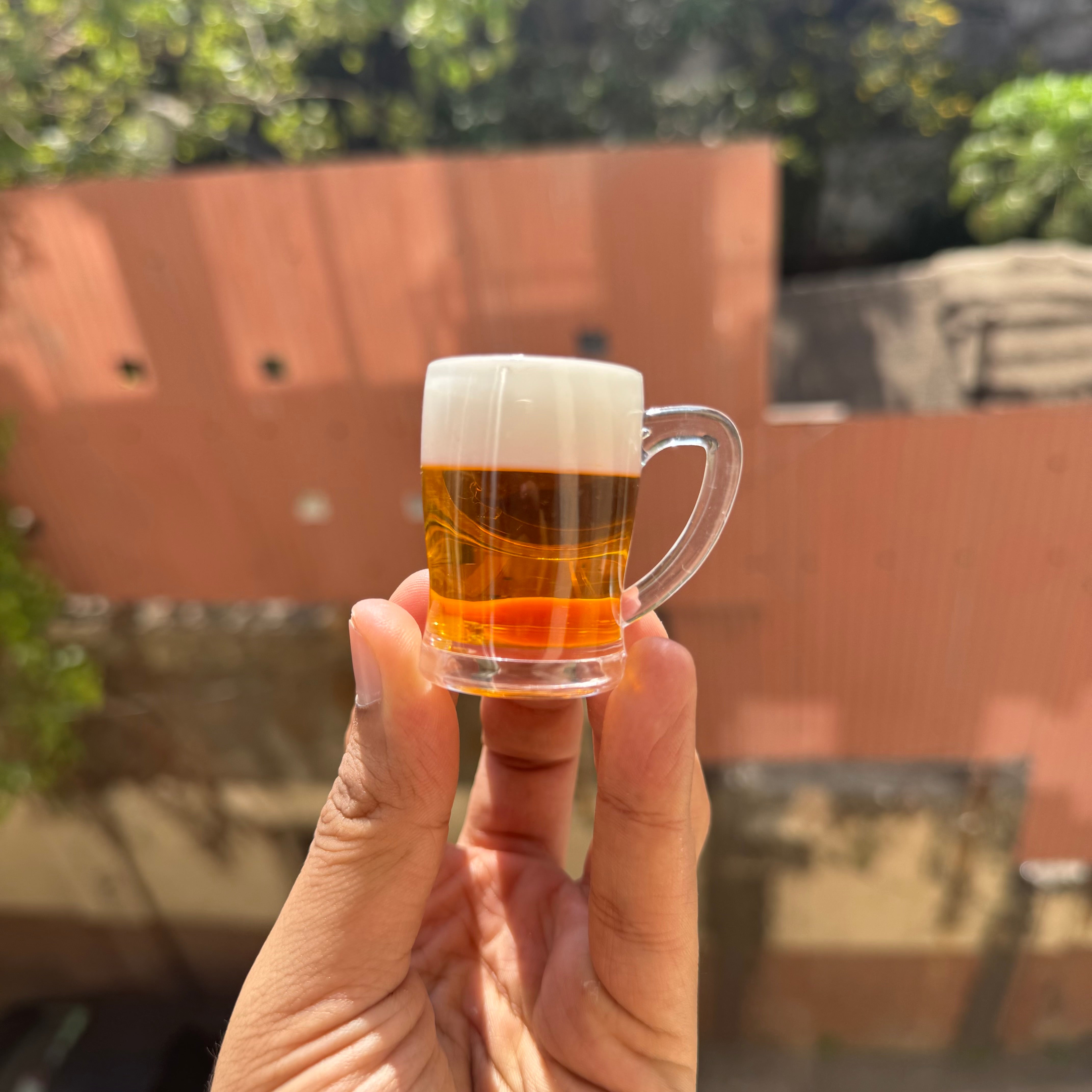 Beer Theme Cake Topper – Mini Dummy Alcohol Bottle