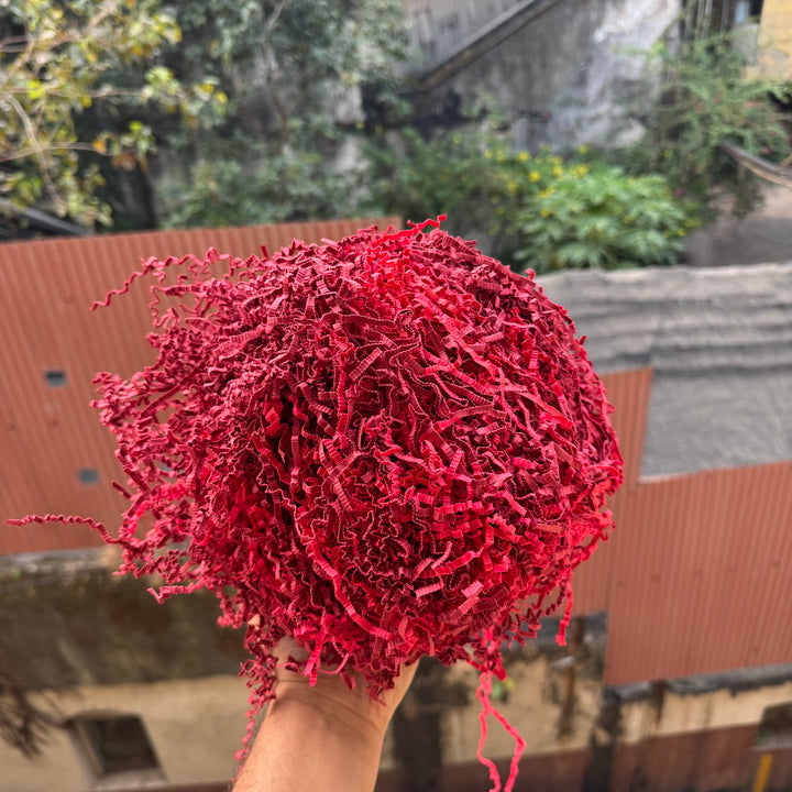 1Kg Paper Shred Maroon