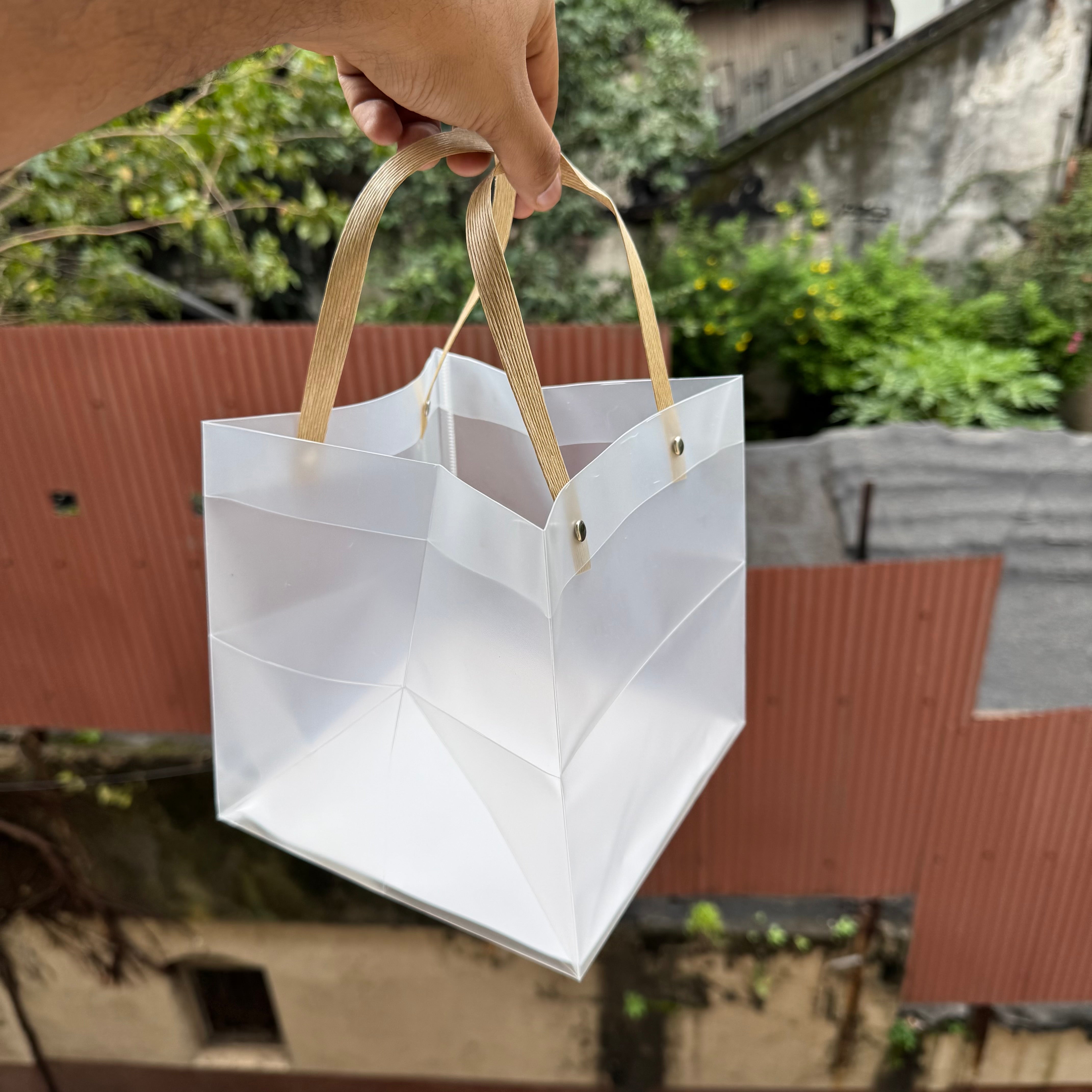 Frosted Bags Pvc No.10 (10pc)