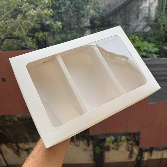 3 Plum Loaf Hamper Box With Lid (10pc)