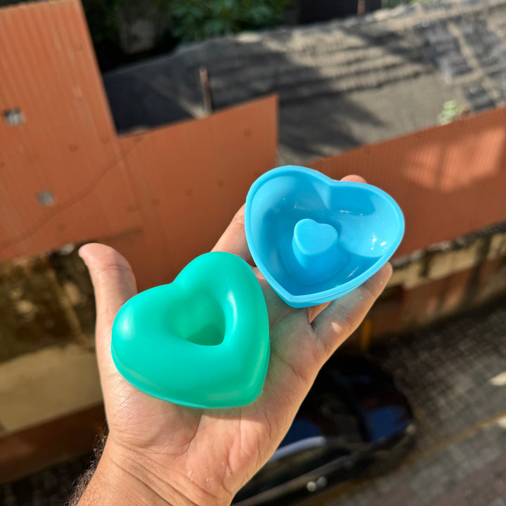 Single Heart Donut Silicon Mould