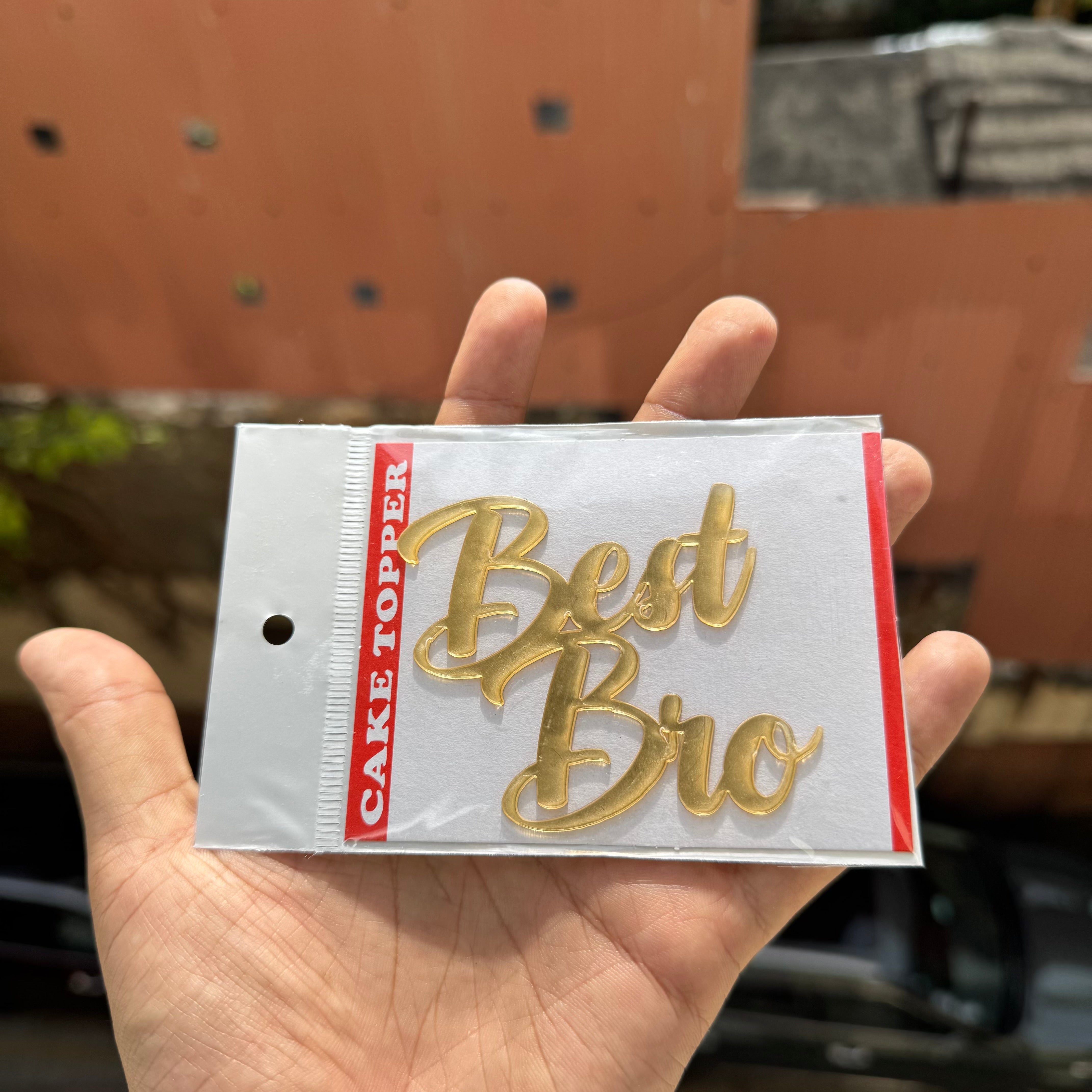 Rakhi Acrylic Charm - Best Bro (10pc)