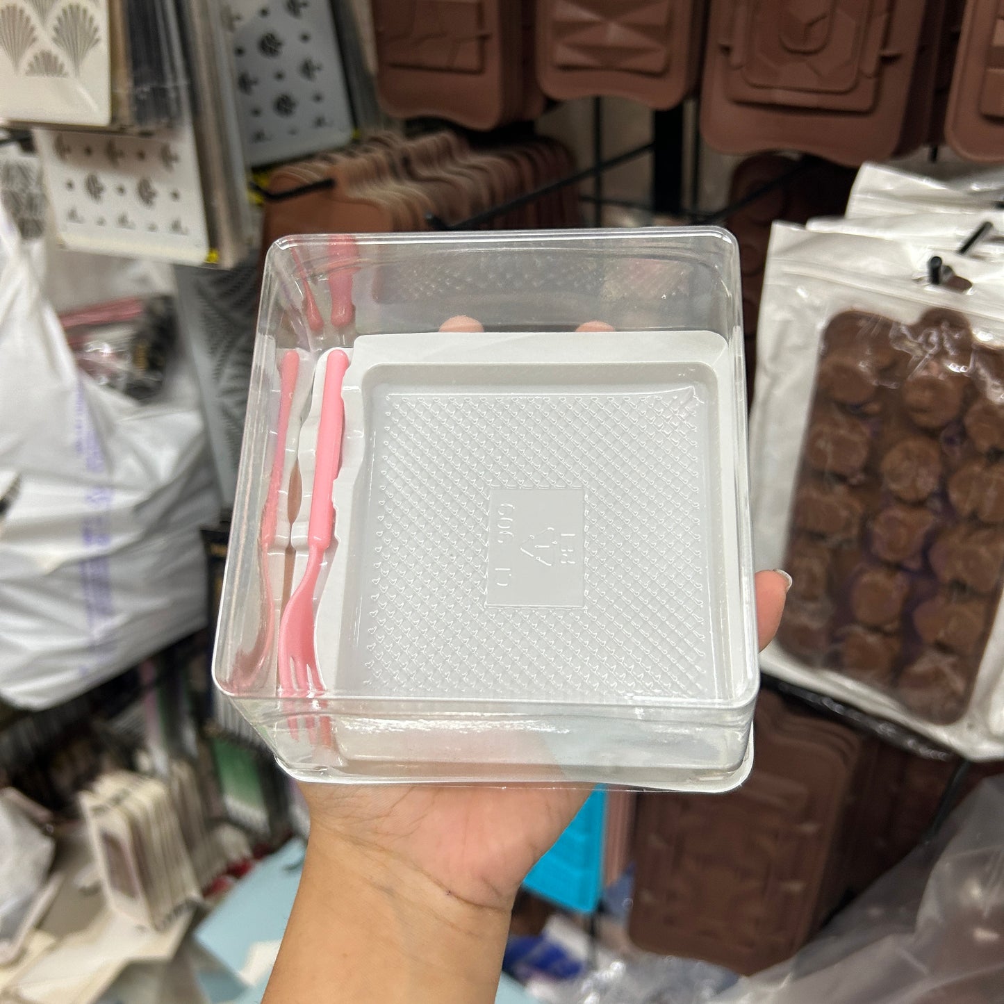 Pastry / Cheescake Container (10pc)