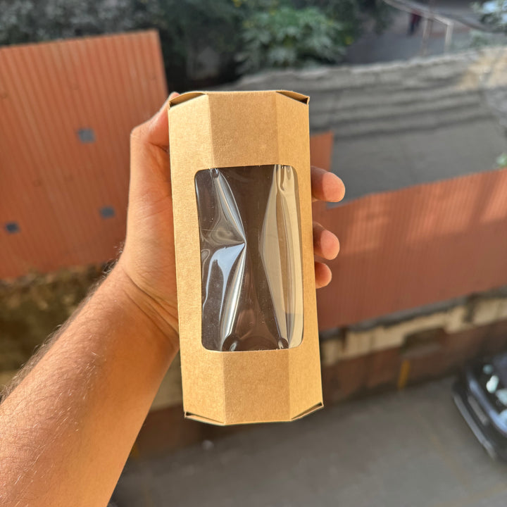 Cylindrical Stand Up Cookie Box (10pc)