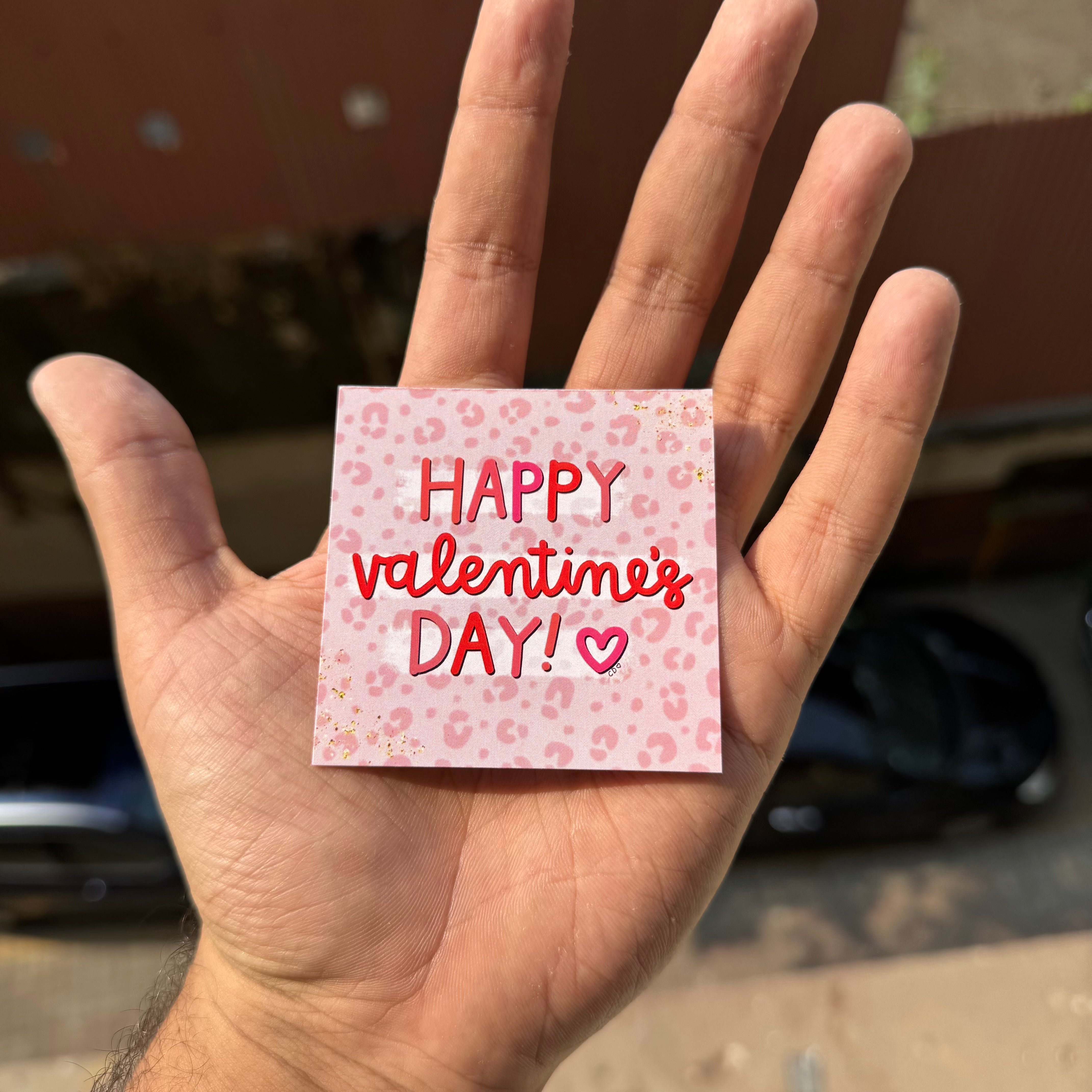 Valentine Small Cards Set Of 10 pc