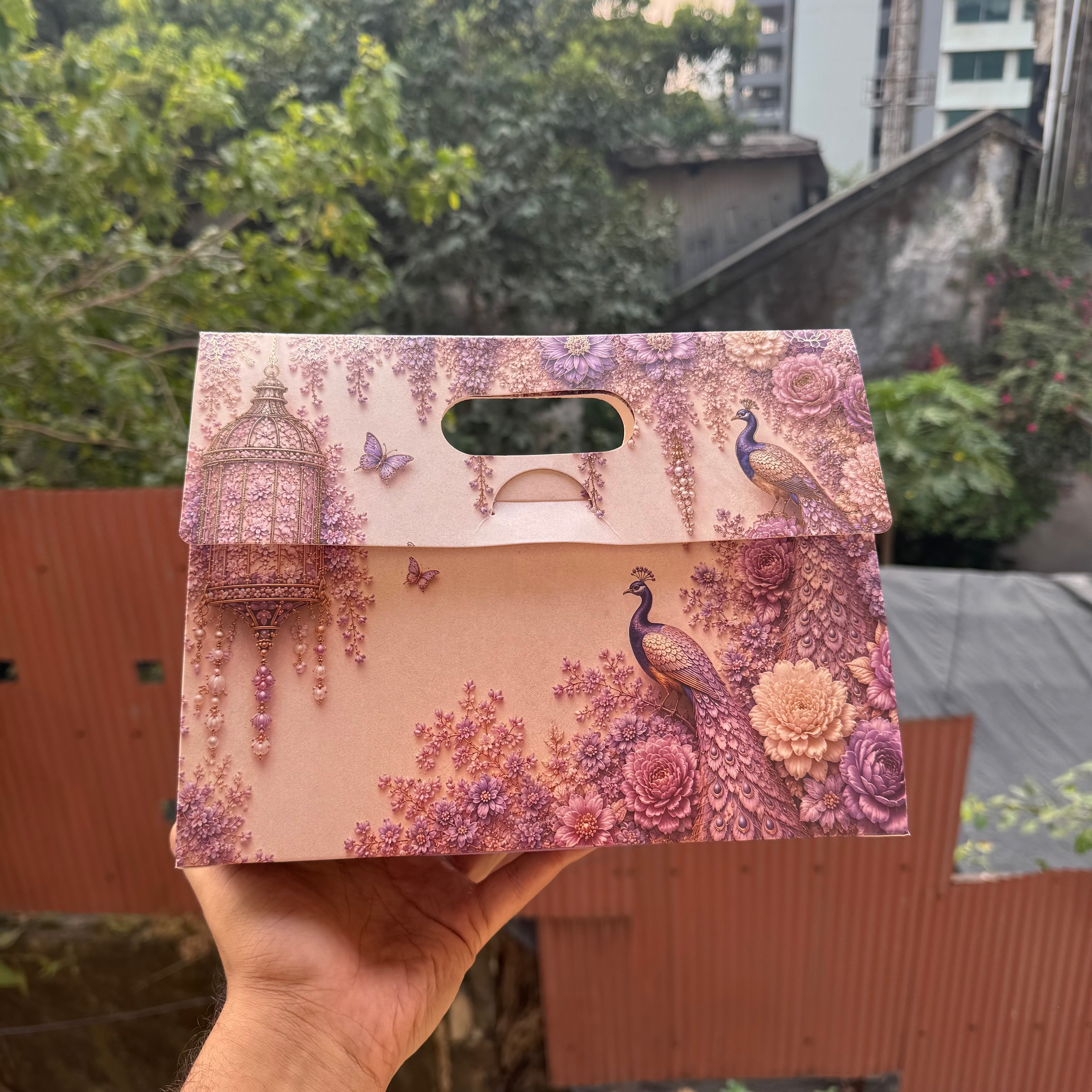 Mahal 3 Jar Bag (10pc) ~ Lilac