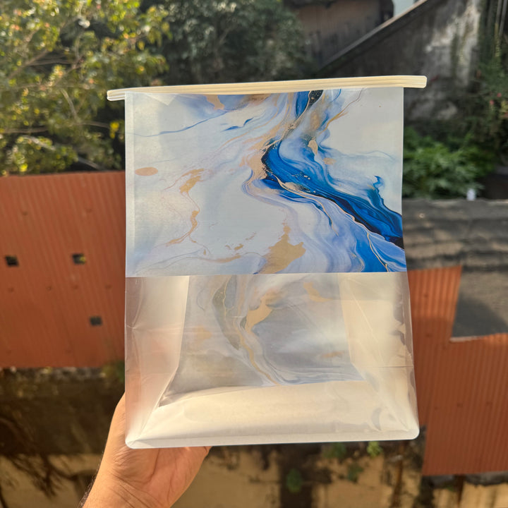 Marble Print Seal Bag (10 pc)
