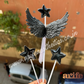 Black Angel Wing & Star Topper