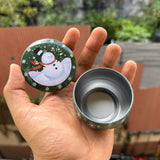 Metal Candle Round Box (5pc)