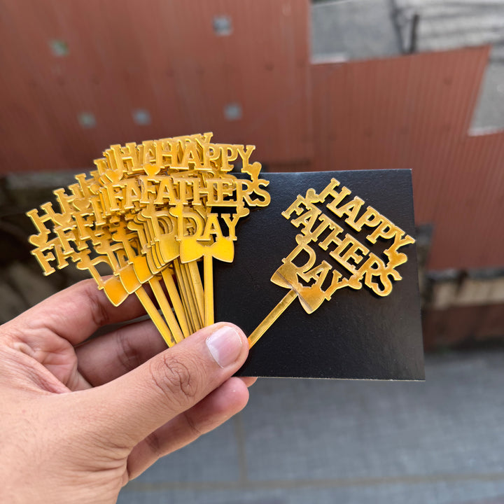 Father’s Day Acrylic Tag 3” • (10 pc)