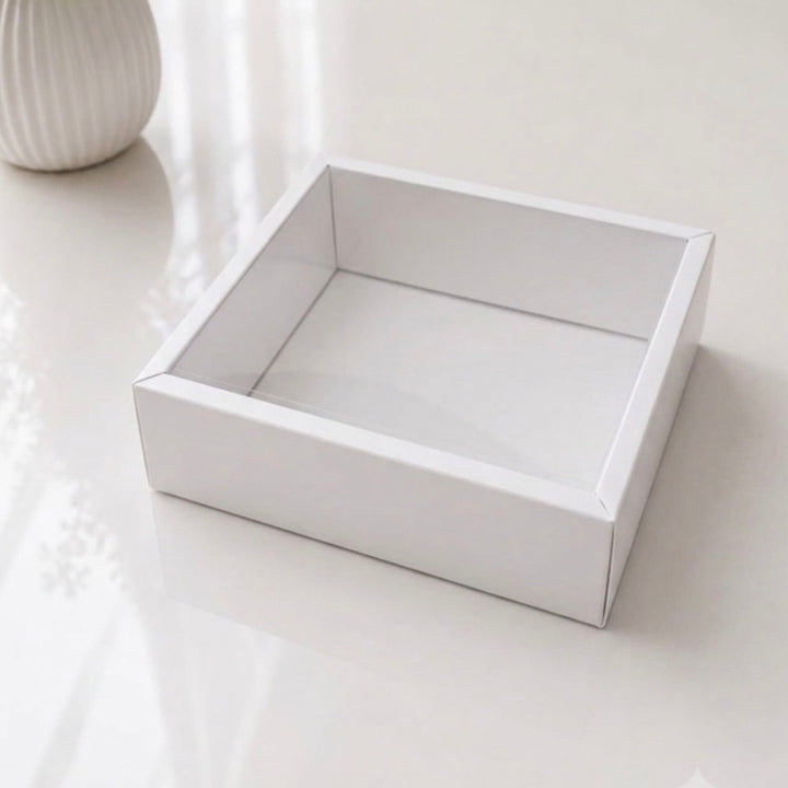 New Big White Hamper Box 12x10x4inch (5pc)